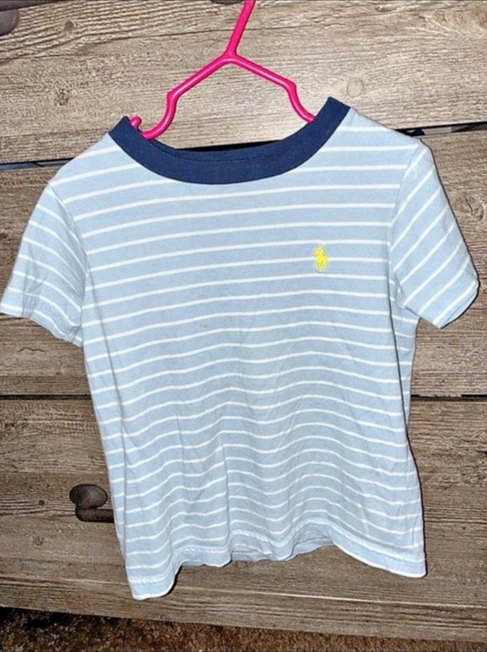 Ralph Lauren Polo Striped Shirt in Blue & White Boys 2T